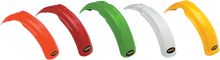 Load image into Gallery viewer, Maier Replacement Front Fender - Orange - Side View