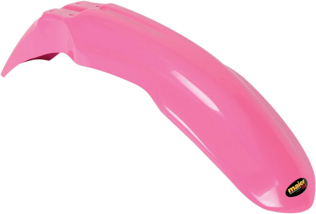 Maier Replacement Front Fender - Red 13505-12 - Side View