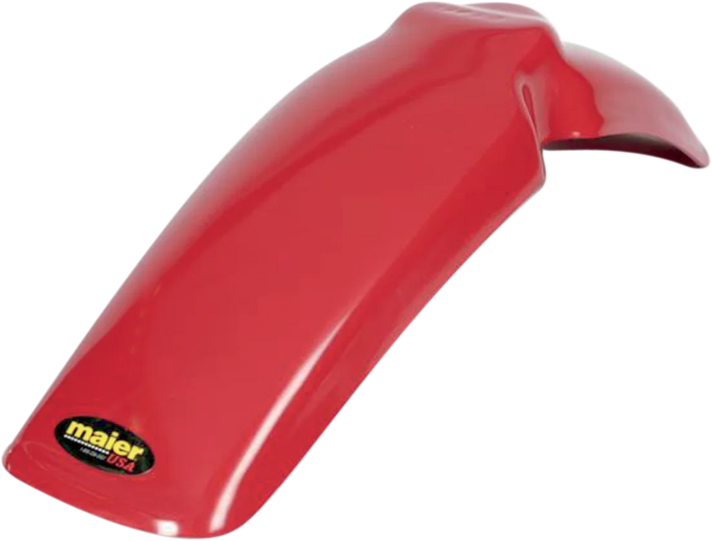 Maier Replacement Front Fender - Red - Main Product View