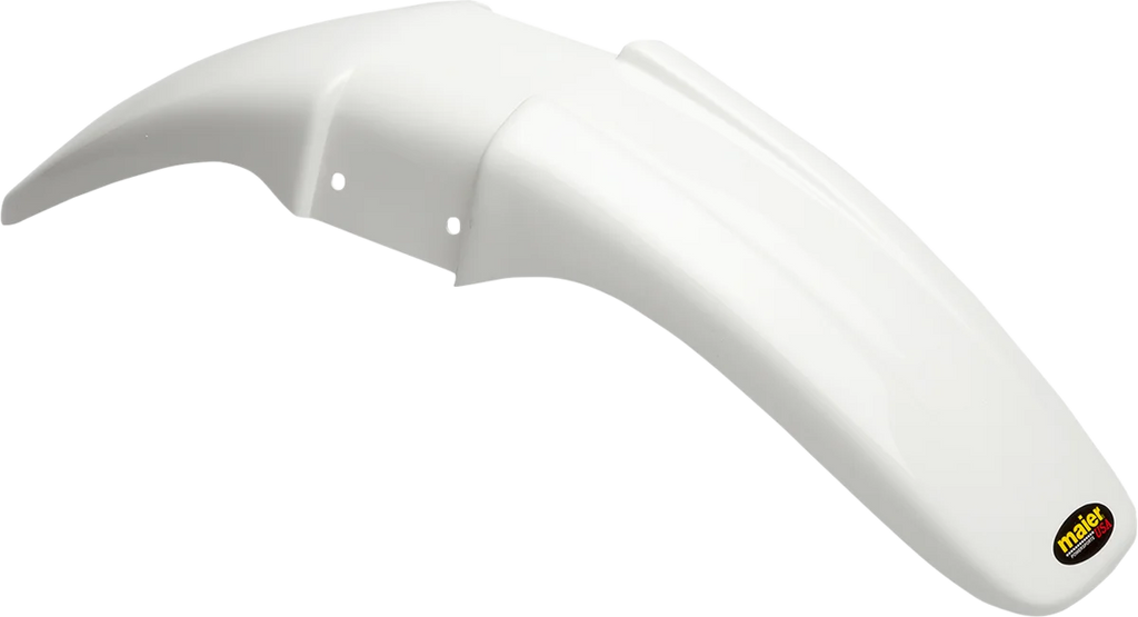 Maier Replacement Front Fender - TW200 - White 183001 - Main Product View