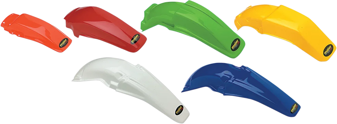 Maier Replacement Rear Fender - Orange - Side View