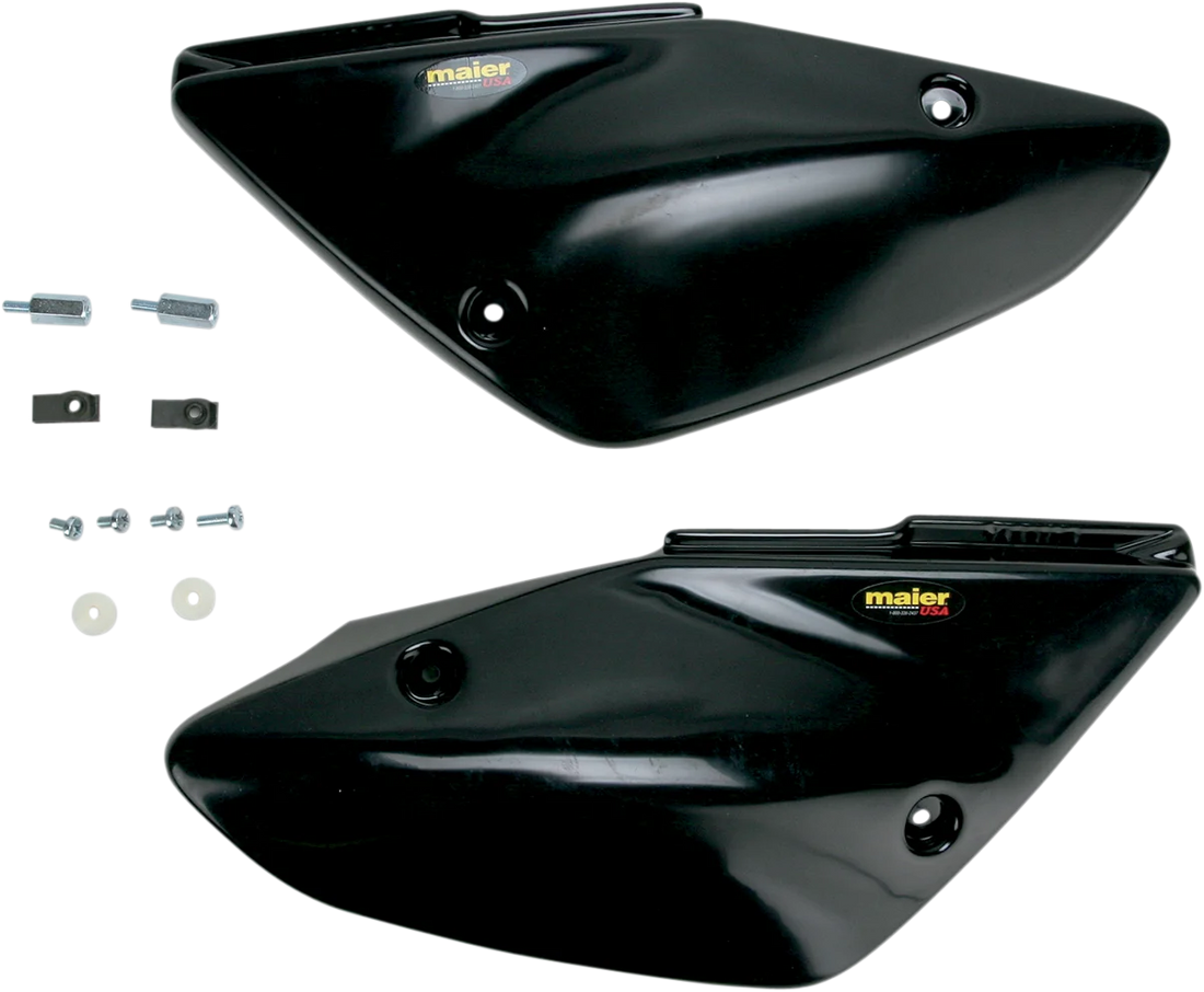 Maier Side Panels - White - Side View