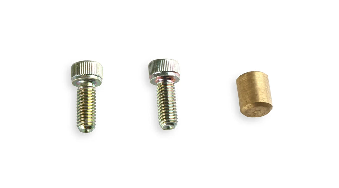 Mallory Billet aluminum housing that is machined to precise tolerances. - Side View