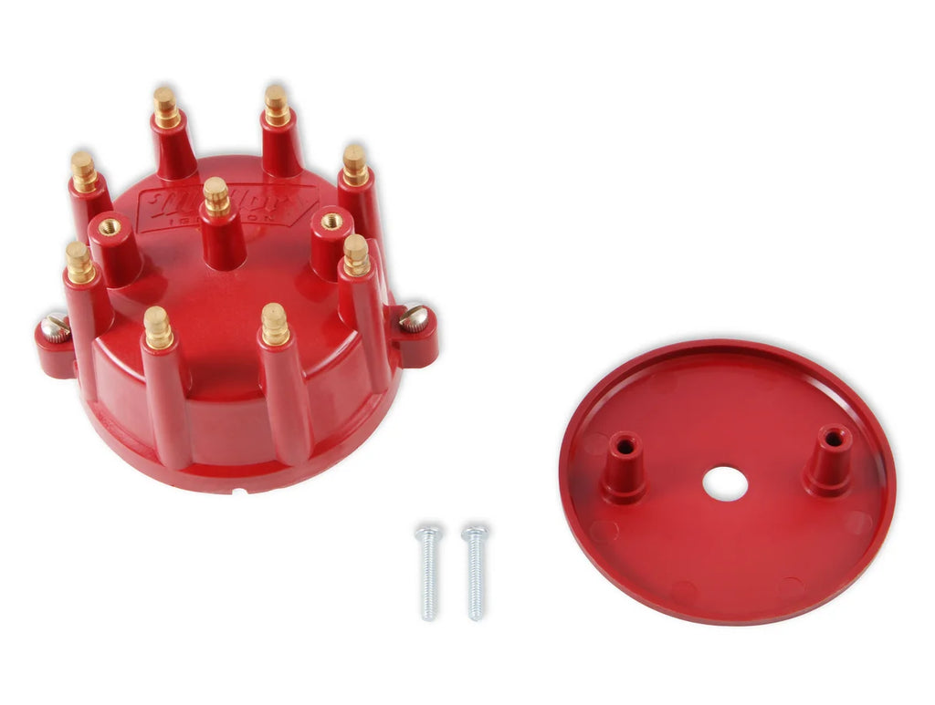 Mallory Mallory Cap, High Energy 8-Cylinder Distributor, Screw Down - Back View