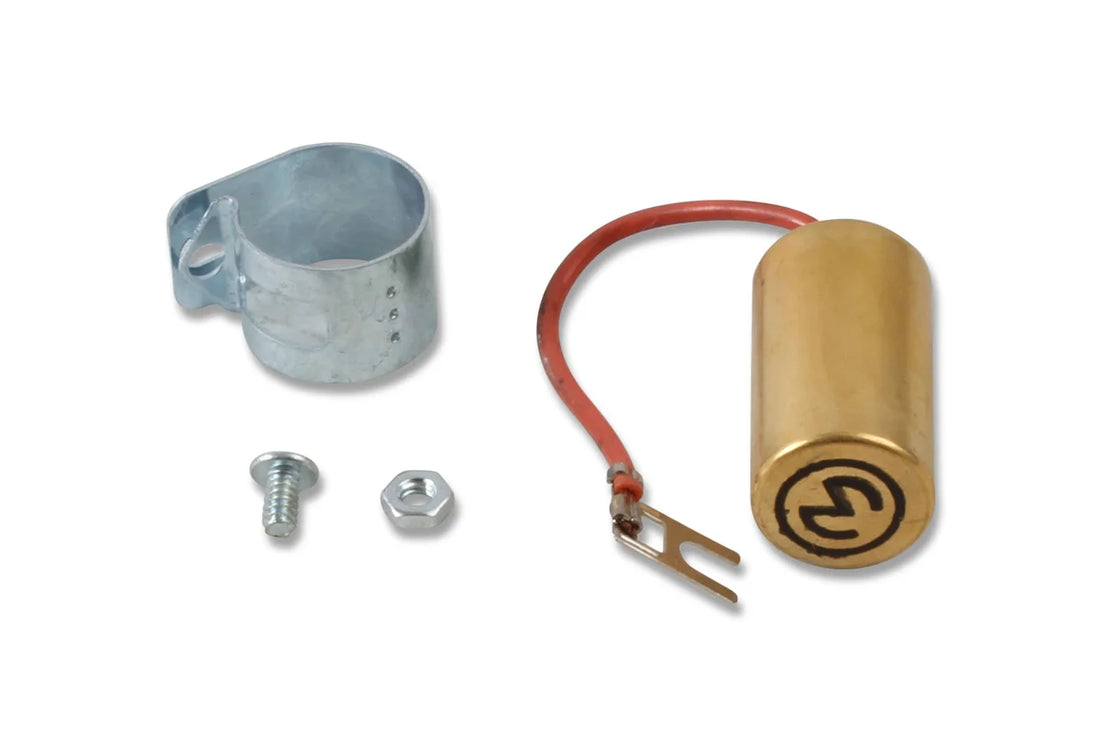 Mallory Mallory Condenser, 28 MFD 600V - Side View
