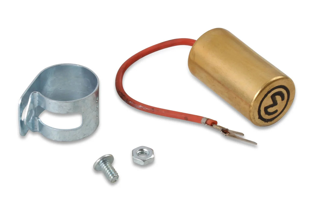 Mallory Mallory Condenser, 28 MFD 600V - Back View