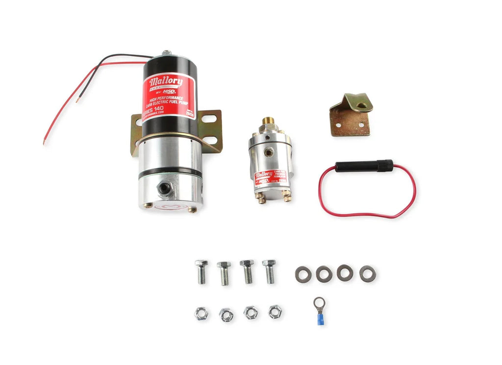 Mallory Mallory Model 140 Fuel Pump with Non-Bypass Regulator 29209 - Main Product View