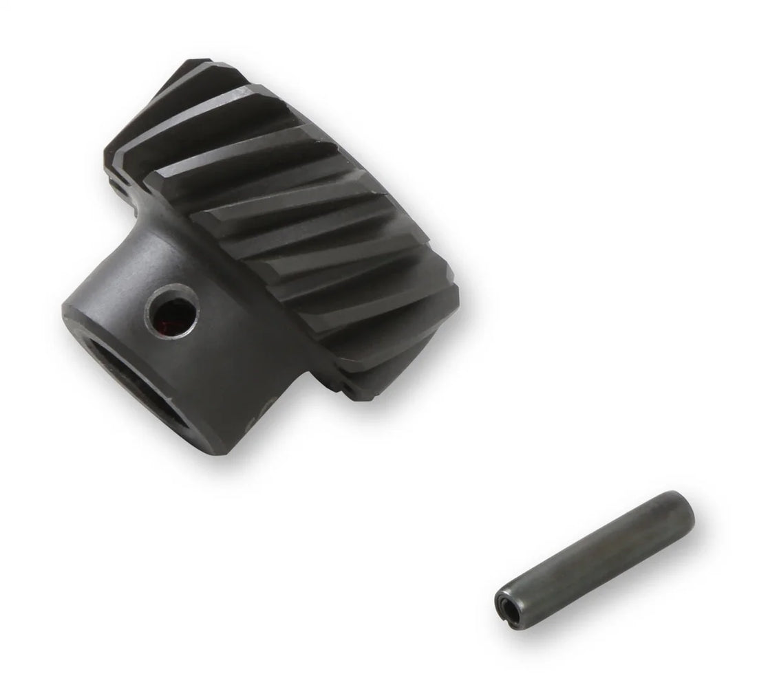 Mallory Mallory Steel SB Ford Distributor Gear -  289-302 SB V8 - Predrilled 29418PD - Back View