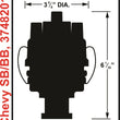 Load image into Gallery viewer, Mallory Mallory Unilite Distributor with built-in electronic ignition module. 3748201 - Additional View 8