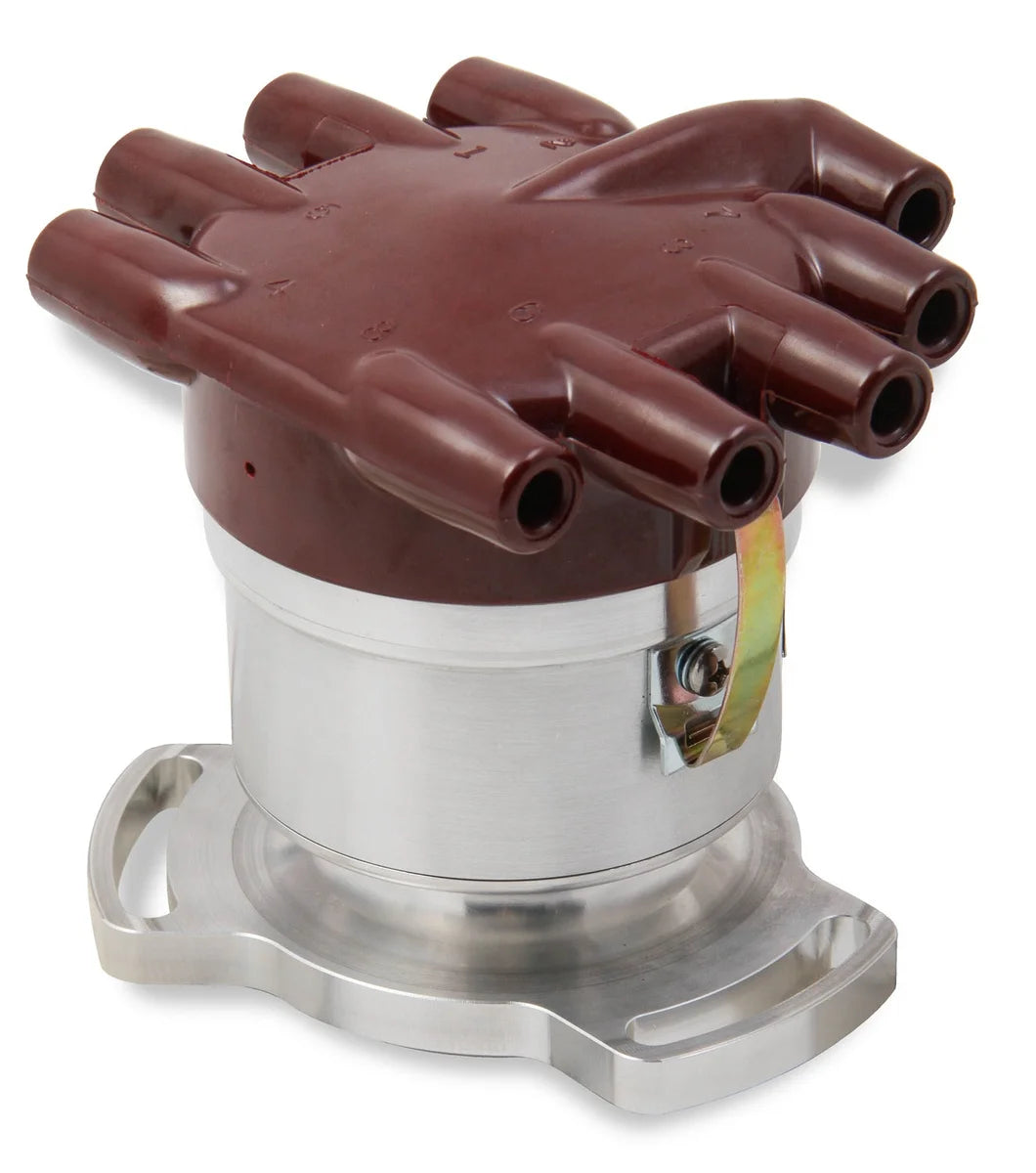 Mallory Mallory Unilite Distributor with built-in electronic ignition module. 3772101 - Back View