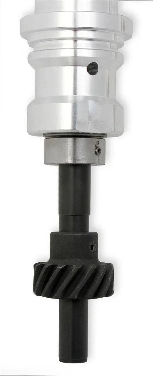 Mallory Mallory Unilite Distributor with built-in electronic ignition module. 3755101 - Back View