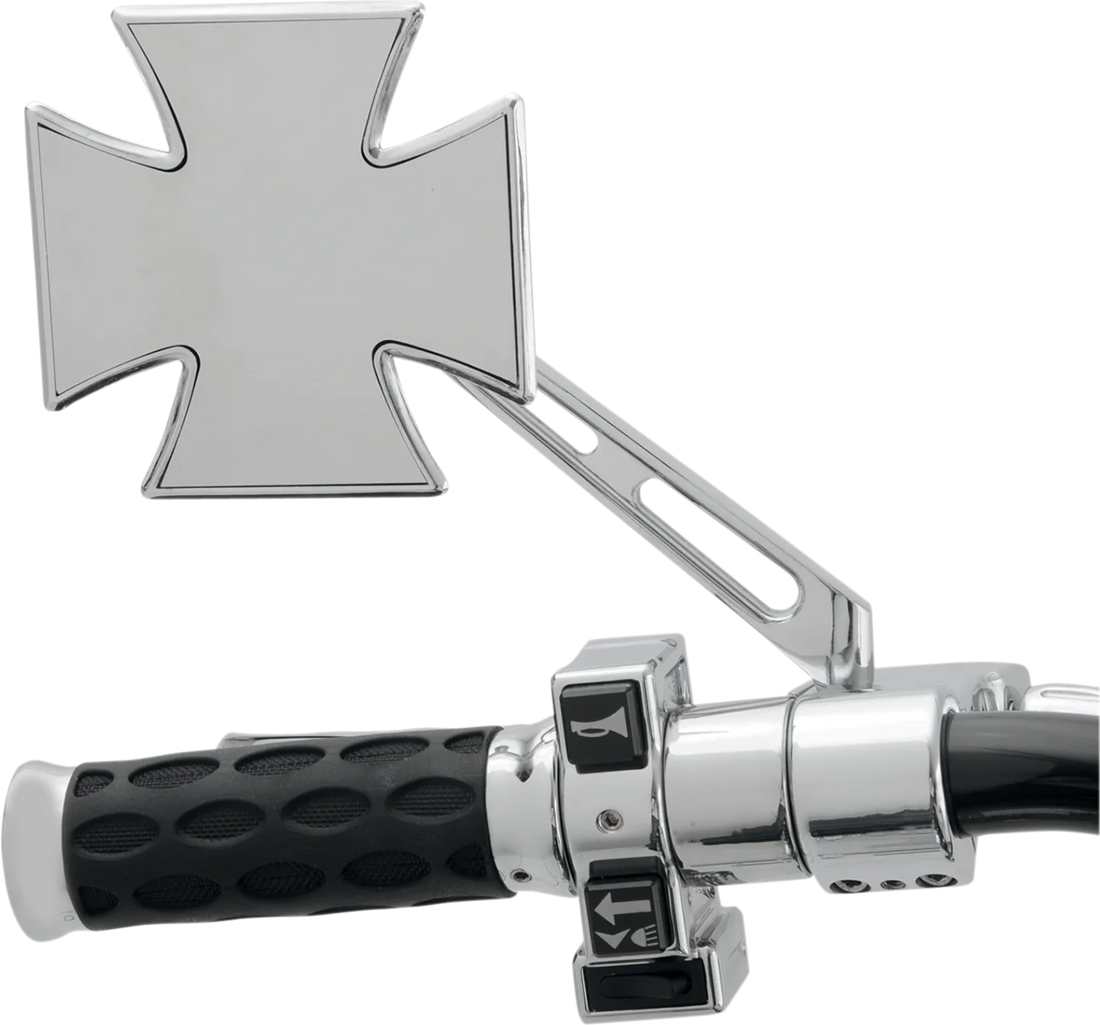 Maltese Mirror - Air Stem DragSpecialties 60-6009-BC - Side View