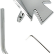 Load image into Gallery viewer, Maltese Mirror - Round Stem DragSpecialties 60-6009-SC4 - Main Product View