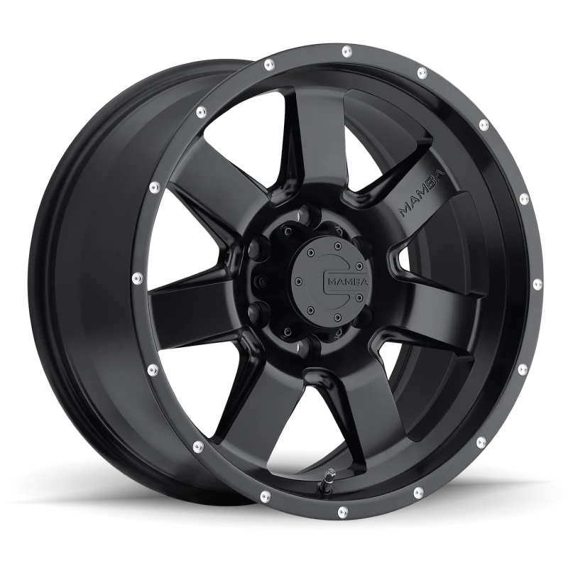 Mamba M14 18x9 6x139.7 ET12 Matte Black / Drill Holes