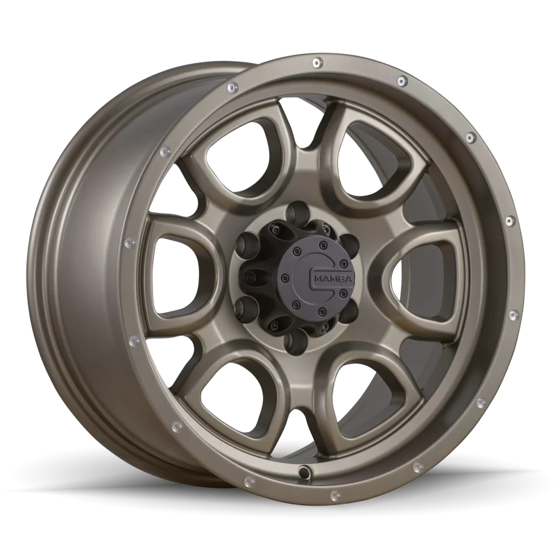 Mamba M19 18x9 5x127 ET6 Bronze w/ Drill Holes