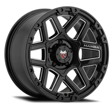 Load image into Gallery viewer, Mamba M23 17x9 5x139.7 ET12 Gloss Black w/ Machined Ball Cut