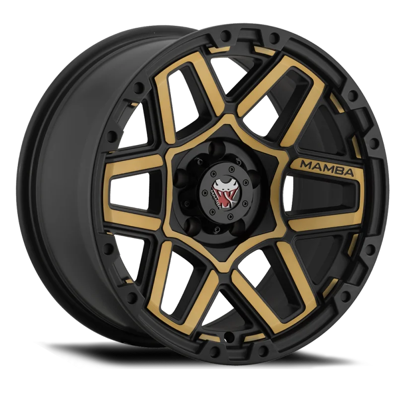 Mamba M23 20x9 6x139.7 ET12 Matte Black w/ Bronze Face