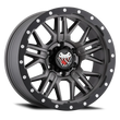 Load image into Gallery viewer, Mamba M25 18x9 5x127 ET12 Matte Grey w/ Black Lip Edge