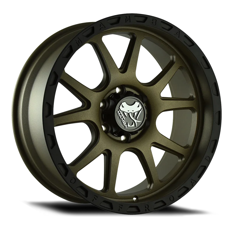 Mamba M27 17x9 5x127 ET12 Matte Bronze / Black Lip