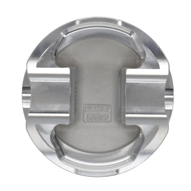 Manley 02+ Honda CRV (K24A-A2-A3) 87mm STD Bore 12.5:1 Dome Piston Set with Rings - Detail View