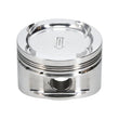 Load image into Gallery viewer, Manley 02+ Honda CRV (K24A-A2-A3) 87mm STD Bore 9.0:1 Dish Piston Set with Rings - Side View