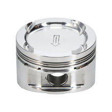 Load image into Gallery viewer, Manley 02+ Honda CRV (K24A-A2-A3) 87mm STD Bore 9.0:1 Dish Piston Set with Rings - Side View