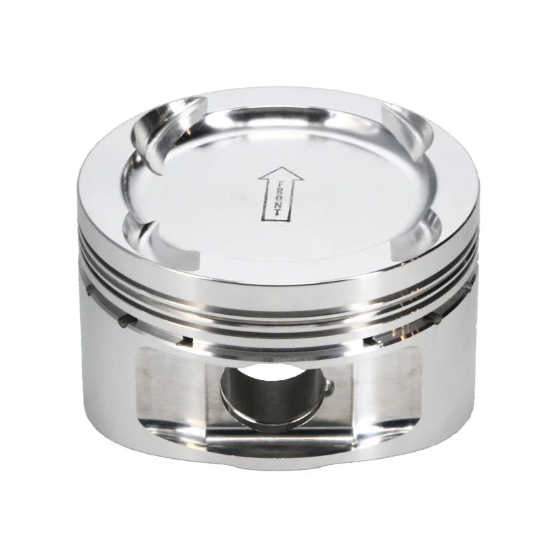 Manley 02+ Honda CRV (K24A-A2-A3) 87mm STD Bore 9.0:1 Dish Piston Set with Rings - Back View