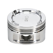 Load image into Gallery viewer, Manley 02+ Honda CRV (K24A-A2-A3) 87mm STD Bore 9.0:1 Dish Piston Set with Rings - Back View