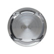 Load image into Gallery viewer, Manley 03-06 Evo 8/9 4G63T 87.0mm +2.0mm Over Bore 100mm Stroker 8.5:1 Dish Piston w/ Rings (One) - Side View