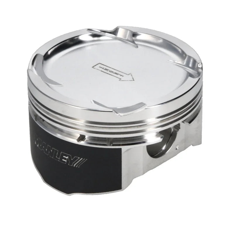 Manley 03-06 Evo 8/9 4G63T 87.0mm +2.0mm Over Bore 100mm Stroker 8.5:1 Dish Piston w/ Rings (One) - Back View