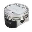 Load image into Gallery viewer, Manley 03-06 Evo VII/IX 4G63T 86.5mm +1.5mm Oversize Bore 10.0/10.5:1 Dish Piston Set with Rings - Installation View