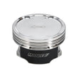 Load image into Gallery viewer, Manley 03-07 Nissan 350Z/Maxima 81.4mm Stroker 96.00mm +.5mm Bore 8.5:1 Dish Piston Set w/ Rings - Back View