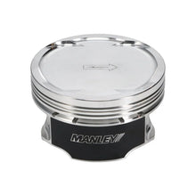 Load image into Gallery viewer, Manley 03-07 Nissan 350Z/Maxima 81.4mm Stroker 96.50mm +1.0mm Bore 8.5:1 Dish Piston Set w/ Rings - Additional View 6