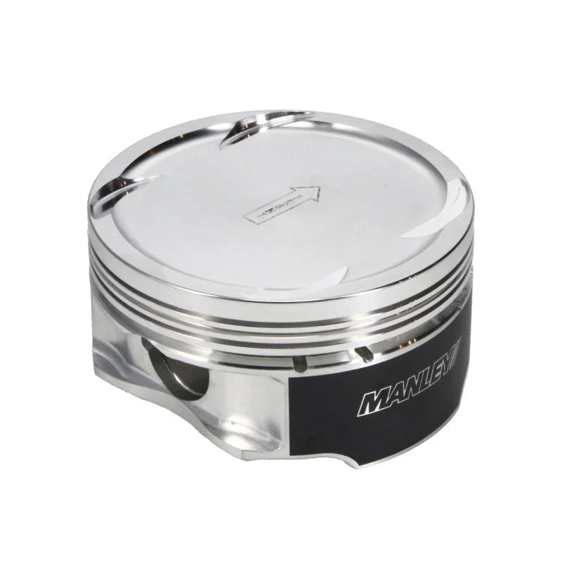 Manley 03-07 Nissan 350Z/Maxima/Altima 81.4mm Stroker 95.5mm Std Bore 8.5:1 Dish Piston Set w/ Rings - Additional View 5