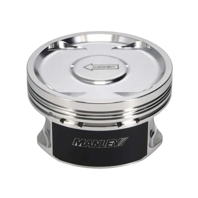 Manley 04+ Subaru WRX STi (EJ257) 100.25mm Bore STD Stroke -17cc Dish - Single - Side View