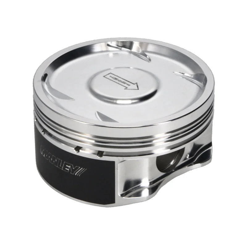 Manley 04+ Subaru WRX STi (EJ257) 75mm DE-STROKED 100mm +.5mm Bore 8.5:1 Dish Piston Set w/ Rings - Additional View 5