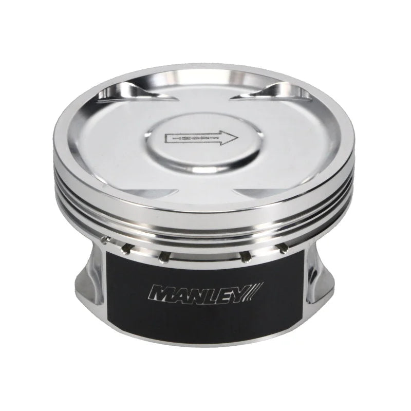 Manley 04+ Subaru WRX STi (EJ257) 75mm DE-STROKED 100mm +.5mm Bore 8.5:1 Dish Piston Set w/ Rings - Additional View 6
