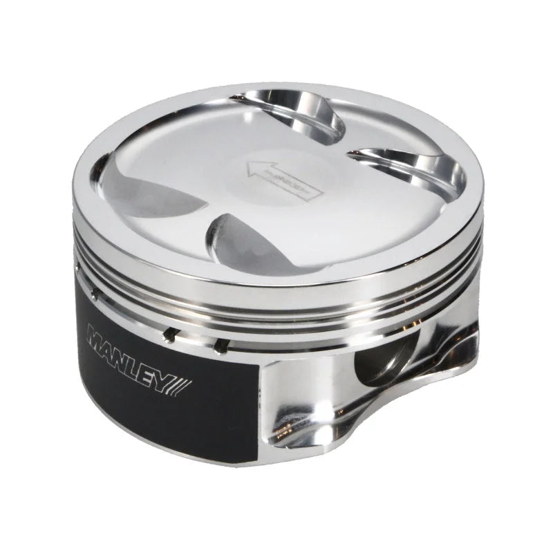 Manley 04+ Subaru WRX STi (EJ257) STD Stroke 99.5mm STD Bore 9.8:1 Dish Piston (Single Piston) - Side View