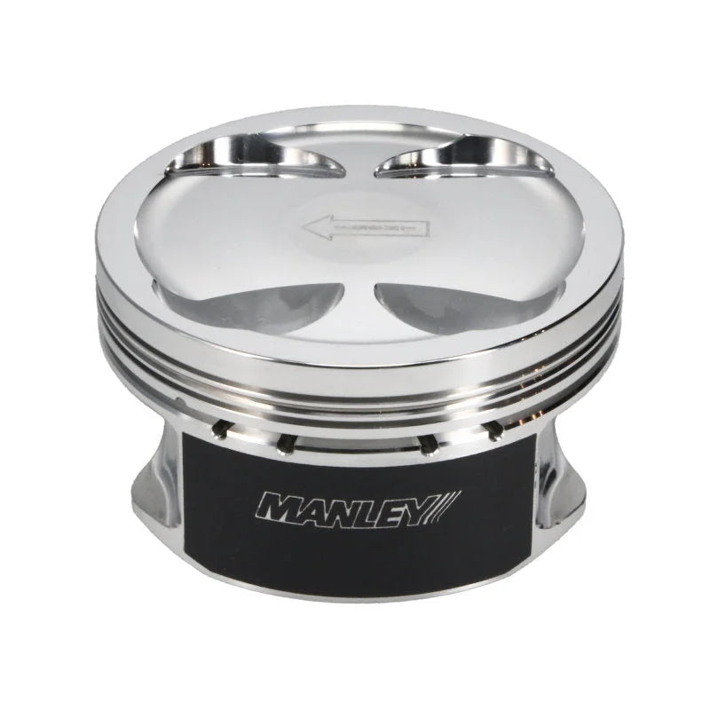 Manley 04+ Subaru WRX STi (EJ257) STD Stroke 99.5mm STD Bore 9.8:1 Dish Piston (Single Piston) - Back View