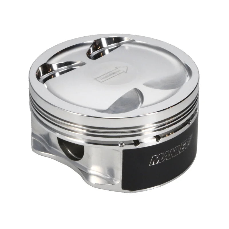 Manley 04+ Subaru WRX STi (EJ257) STD Stroke 99.5mm STD Bore 9.8:1 Dish Piston Set with Rings - Additional View 5