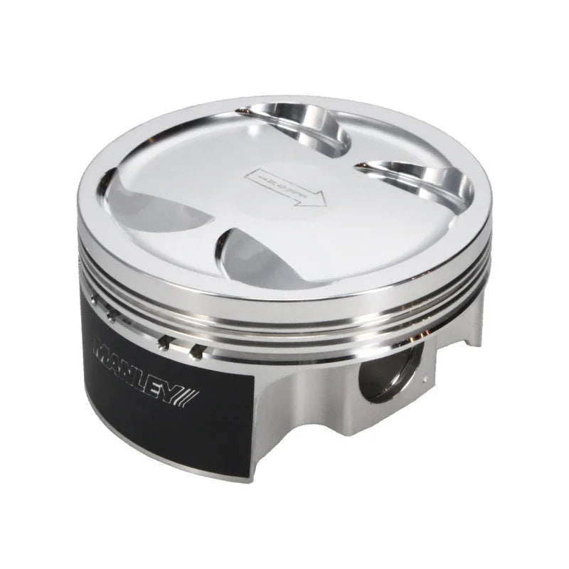 Manley 04+ Subaru WRX/STi EH257 99.50mm STD Bore 9.8:1 Dish Piston Set of 4 - Back View