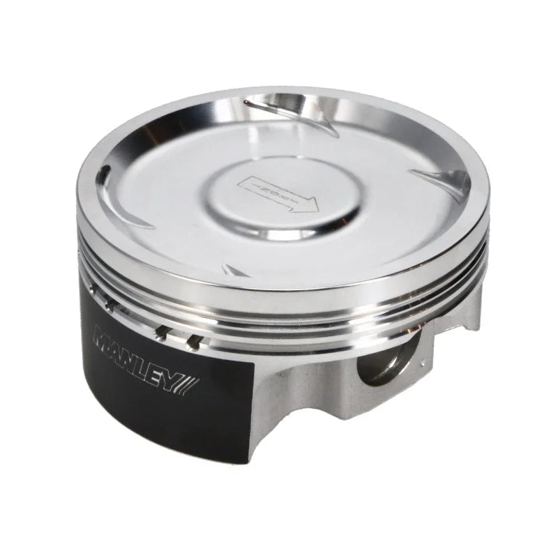 Manley 04+ Subaru WRX/STi (EJ257) 83mm Stroker 100.0mm +0.5mm Size 8.5tDish Extreme Duty Piston Se - Back View