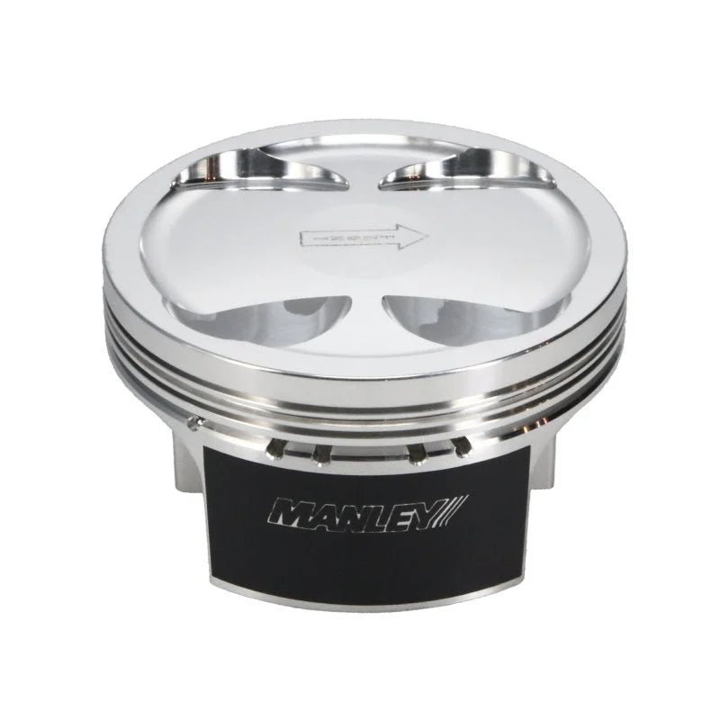 Manley 04+ Subaru WRX/STi (EJ257) 83mm Stroker 99.75mm Bore 9.8:1 Dish Extreme Duty Piston Set - Installation View
