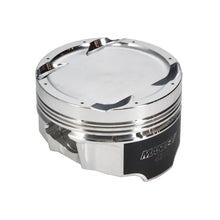 Load image into Gallery viewer, Manley 08+ Mitsubishi 4B11T 86.5mm (+.5mm) -11cc Dome 9.0:1 CR Turbo Tuff Series Piston Set w/ Rings - Main Product View