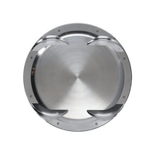 Load image into Gallery viewer, Manley 08+ Mitsubishi 4B11T 86.5mm (+.5mm) -11cc Dome 9.0:1 CR Turbo Tuff Series Piston Set w/ Rings - Back View