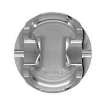 Load image into Gallery viewer, Manley 2007+ Toyota 3UR-FE 5.7L 94.65mm Bore +.65mm Size Platinum Lightweight Piston - Single - Installation View