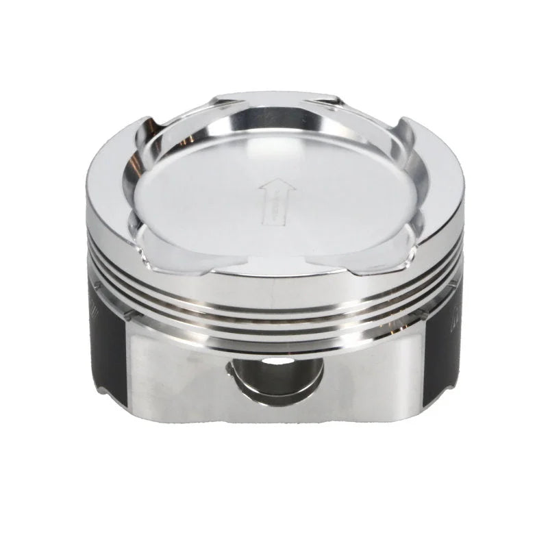 Manley 2007+ Toyota 3UR-FE 5.7L 94.65mm Bore +.65mm Size Platinum Lightweight Piston Set w/ Rings - Back View