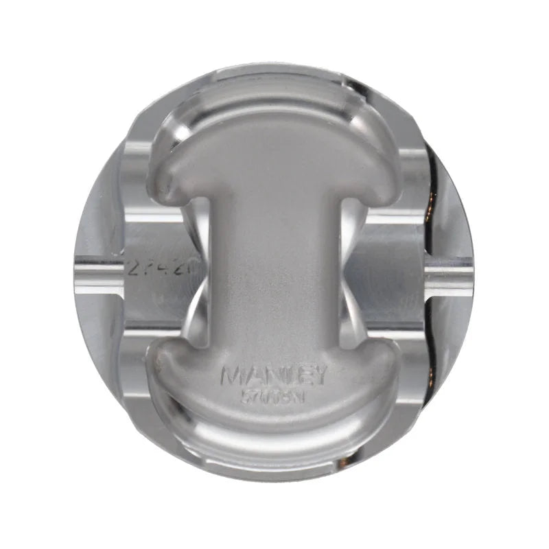 Manley 2007+ Toyota 3UR-FE 5.7L 94.65mm Bore +.65mm Size Platinum Lightweight Piston Set w/ Rings - Installation View