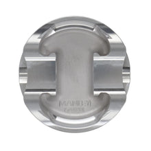 Load image into Gallery viewer, Manley 2018+ Ford Coyote 5.0L DOHC -6cc Dish 3.662in Bore 10:1 CR Platinum Piston Set - Side View