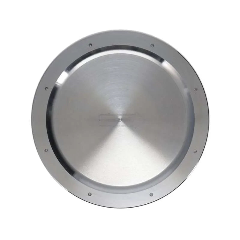 Manley 4.6L Ford Modular (2/4 Valve) 3.552in Bore 1.2in CD 11cc Turbo Tuff Dish Pistons - Set of 8 - Back View